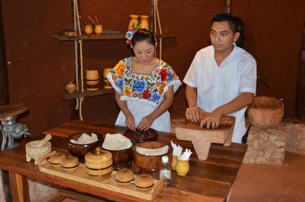 Bed and Breakfast La Casa Del Mago Uxmal Exterior foto