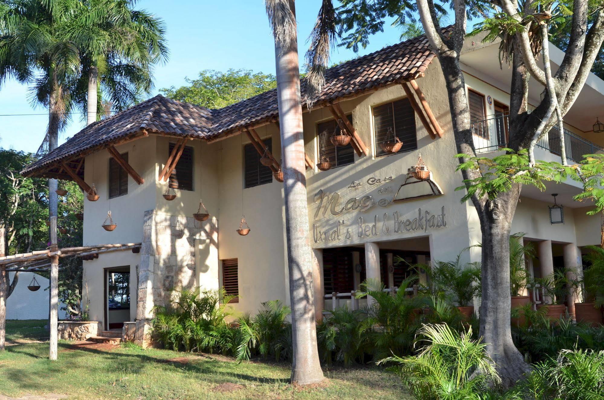 Bed and Breakfast La Casa Del Mago Uxmal Exterior foto