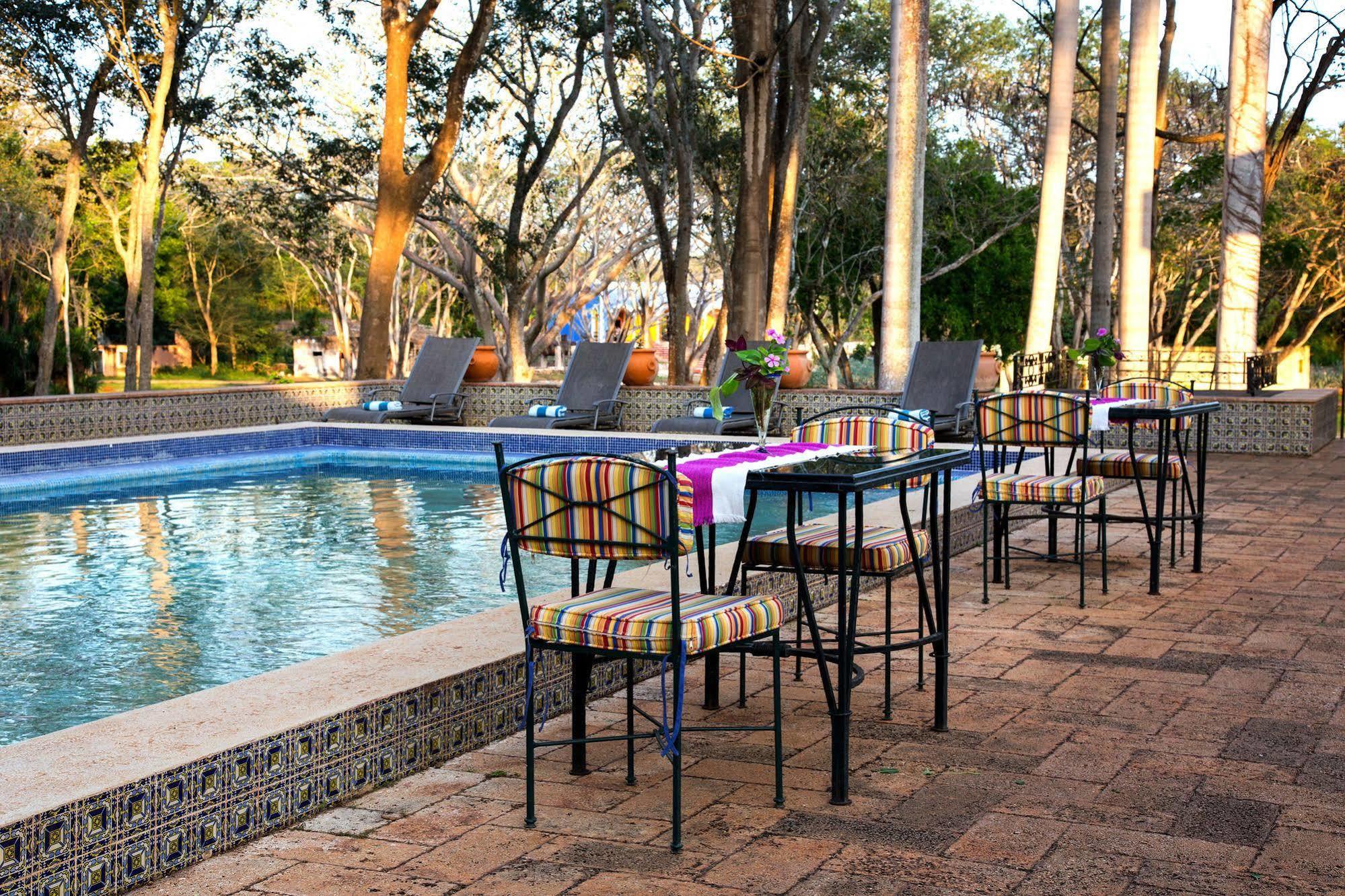 Bed and Breakfast La Casa Del Mago Uxmal Exterior foto