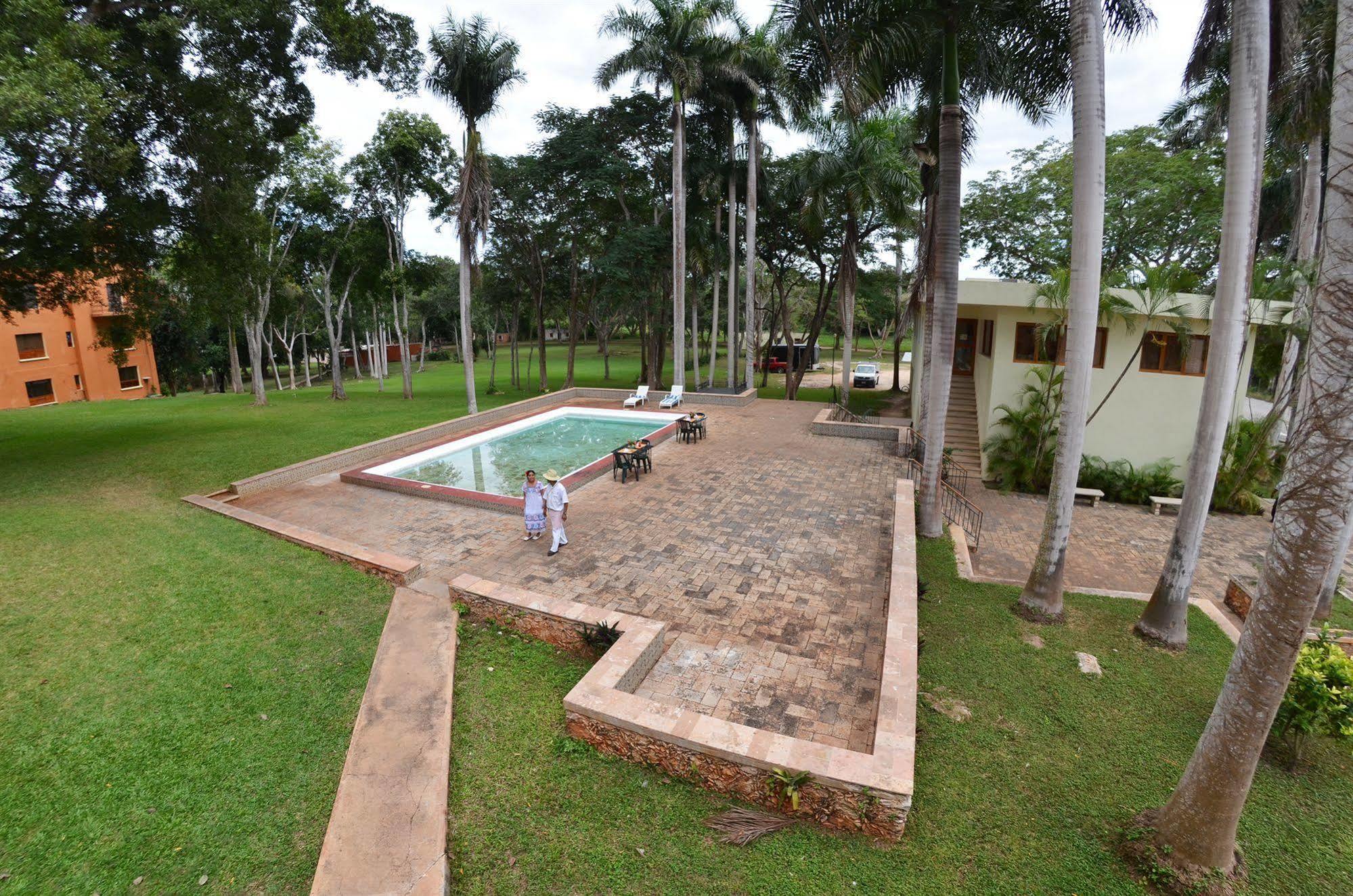 Bed and Breakfast La Casa Del Mago Uxmal Exterior foto